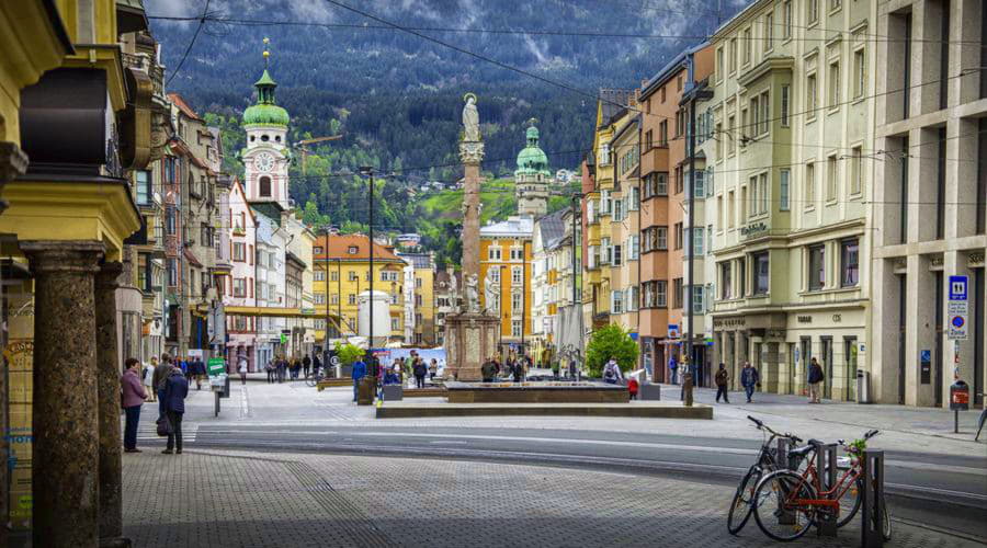 Top autoverhuur aanbiedingen in Innsbruck